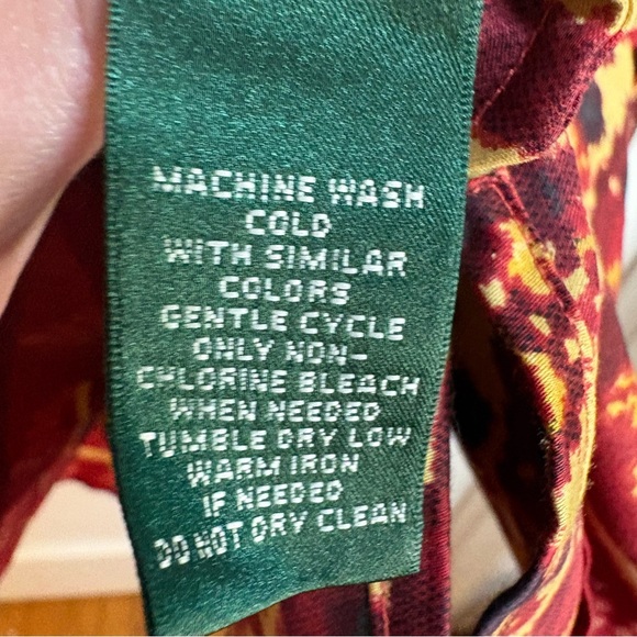 Lauren Ralph Lauren southwest print tunic cotton top NWT - Picture 7 of 8